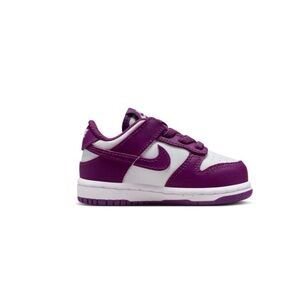 Nike Dunks Kids Purple and White Sneakers